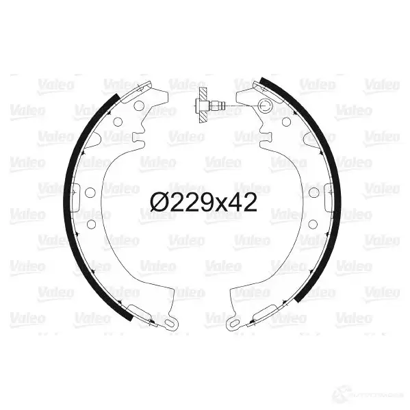 Тормозные колодки VALEO 3276425627741 562774 7 TUVAMC 231132