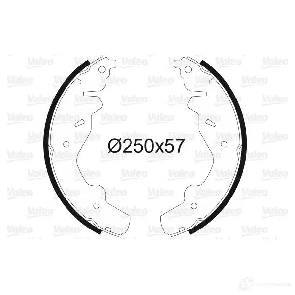 Тормозные колодки VALEO 3276425627406 562740 231103 IDK KGP