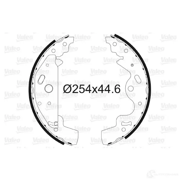 Тормозные колодки VALEO 231192 97 CJ3U9 3276425640306 564030