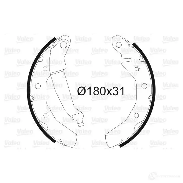 Тормозные колодки VALEO 231066 3276425626515 FF O9CX0 562651