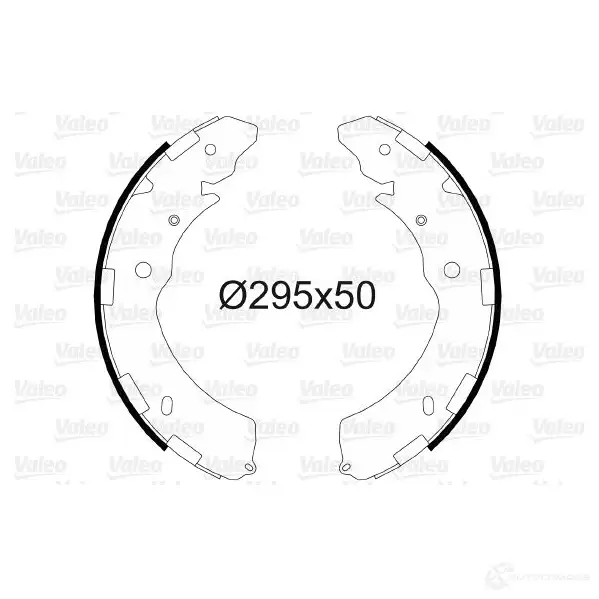 Тормозные колодки VALEO RC LKVS 3276425640986 564098 1206036146