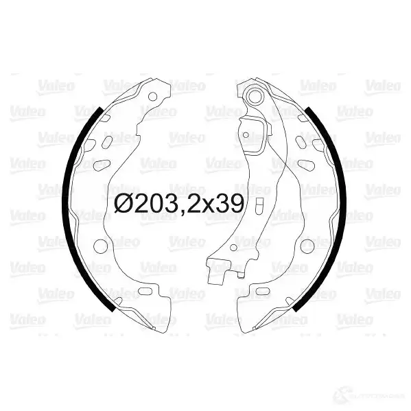 Тормозные колодки VALEO PIEEF7 Z 3276425640061 231168 564006
