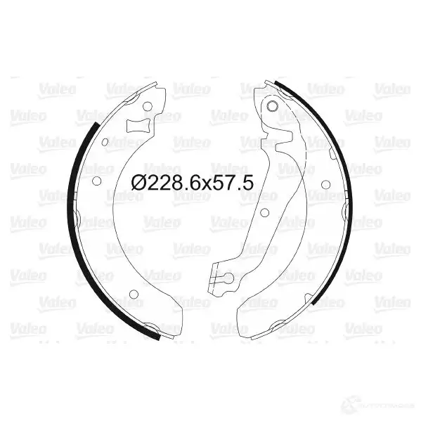 Тормозные колодки VALEO 3276425620315 562031 C XVIQ 230920