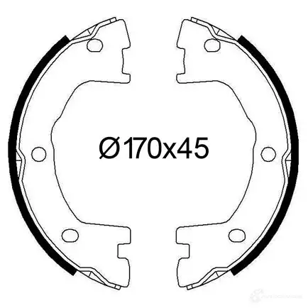 Тормозные колодки VALEO 1438523281 564244 A9 LCPY