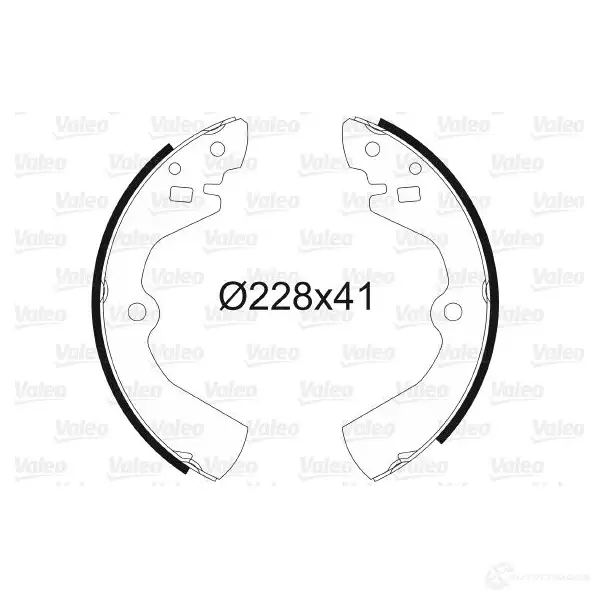 Тормозные колодки VALEO 562076 3276425620766 O2AR F 230955