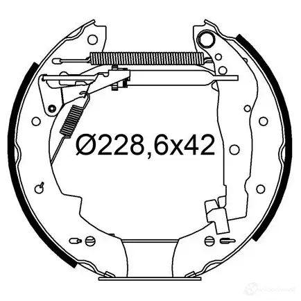 Тормозные колодки VALEO 554927 93C SP 1438009114 изображение 0