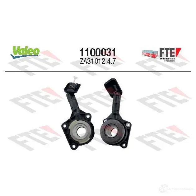 Гидравлический выжимной подшипник сцепления VALEO 1100031 H 6G48Z 1437890032