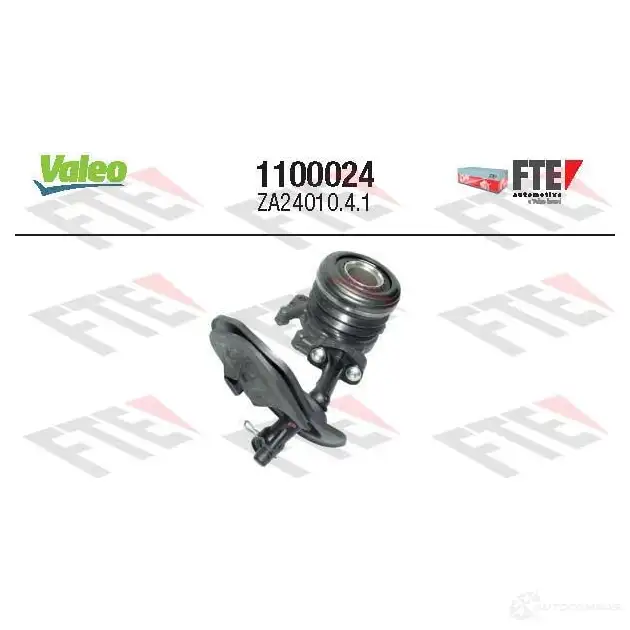 Гидравлический выжимной подшипник сцепления VALEO 1B 2H8B3 1437889587 1100024