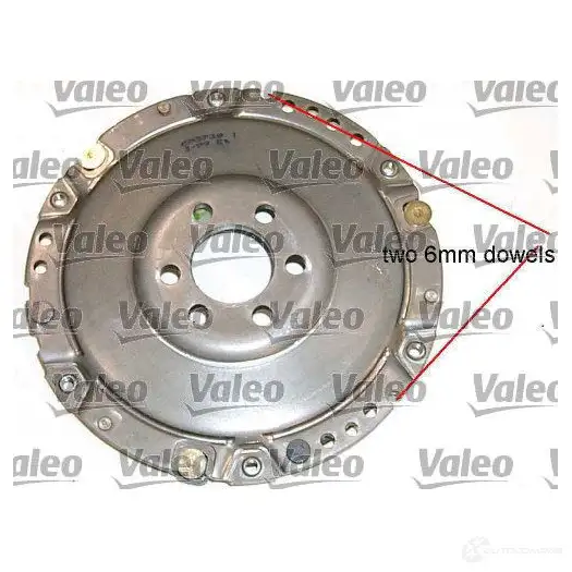 Комплект сцепления VALEO 801205 JU1AITM K3 76S 237815 изображение 0