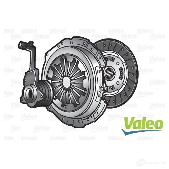 Комплект сцепления VALEO 1423060033 834139 OHE FPQ 3276428341392 изображение 0