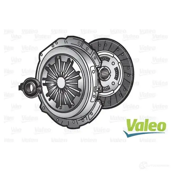 Комплект сцепления VALEO X5UDU7Q 237996 K 668S 801585 изображение 3