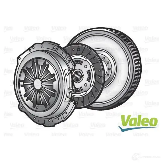 Комплект сцепления VALEO 244073 3276428351308 608 S2F 835130 изображение 4