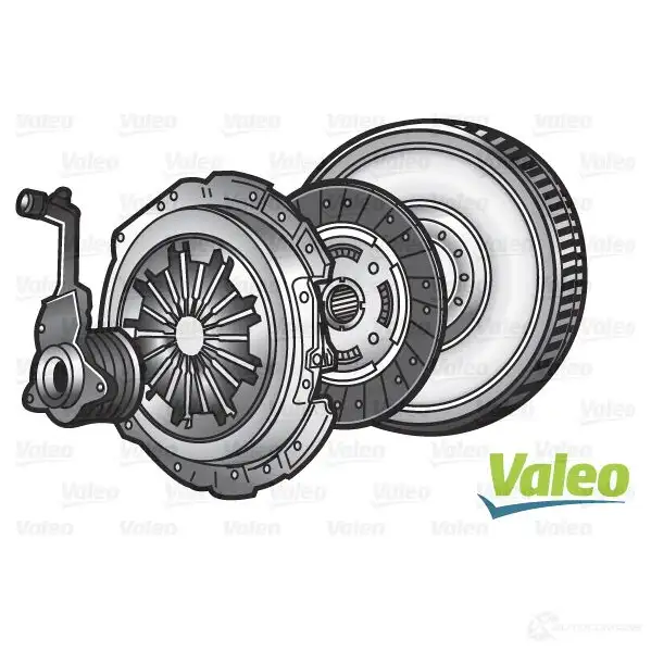 Комплект сцепления VALEO 244266 845131 3276428451312 3A3 I4FG изображение 0