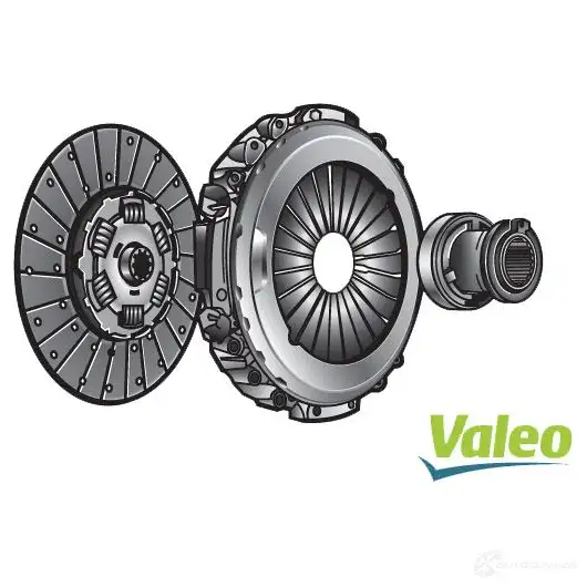 Комплект сцепления VALEO 243143 32025 4 827064 UY9NUT изображение 2