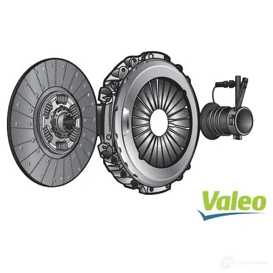 Комплект сцепления VALEO 36 2 243249 827370 CSC изображение 0