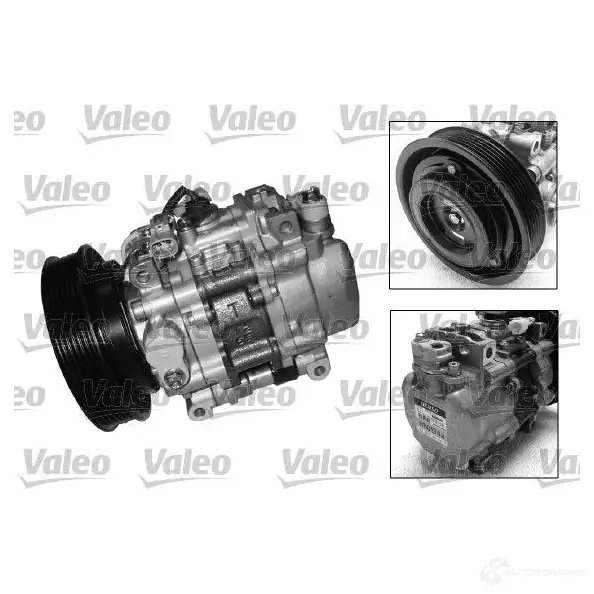 Компрессор кондиционера VALEO 234657 D QV1MXQ 699290 3276426992909 изображение 0