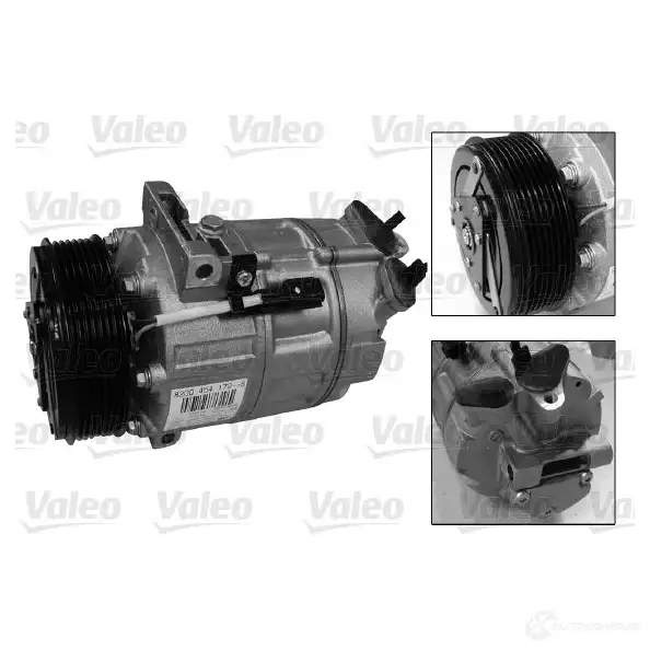Компрессор кондиционера VALEO KC- 88 TNQW3 240131 813144 изображение 0
