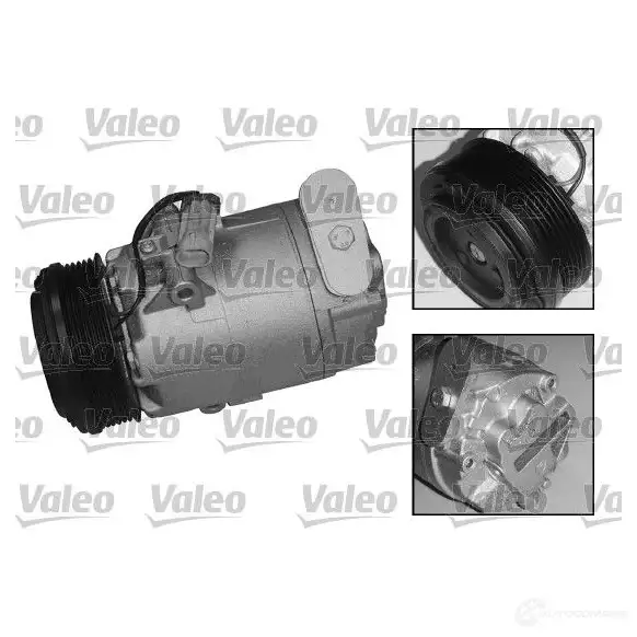 Компрессор кондиционера VALEO 699895 3276426998956 2U0 197 234943 - Изображение 1