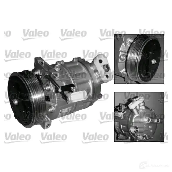 Компрессор кондиционера VALEO 1199269694 F1 B5MOZ 813622 3276428136226