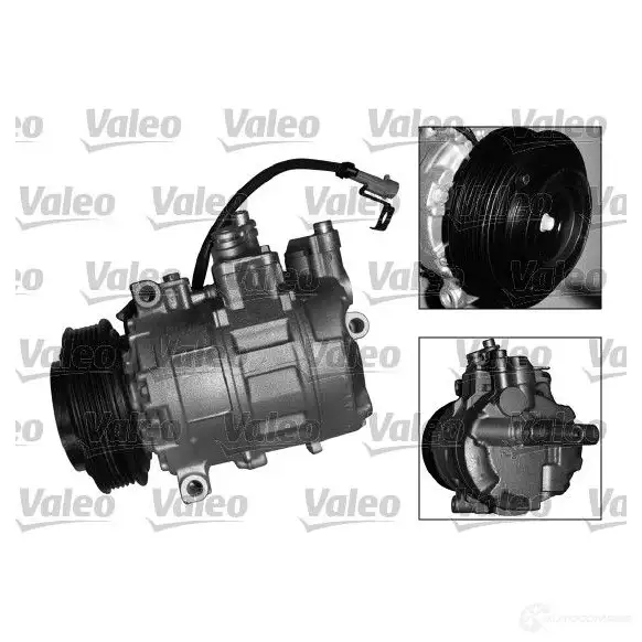 Компрессор кондиционера VALEO 234944 699896 Q9CF 1 3276426998963