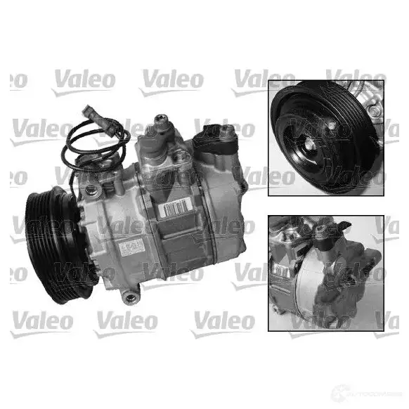 Компрессор кондиционера VALEO 3276428131665 813166 240147 ZC ETLV - Изображение 1