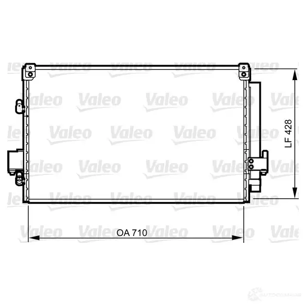 Радиатор кондиционера VALEO 240457 3276428142623 HUO8 3 814262 изображение 0