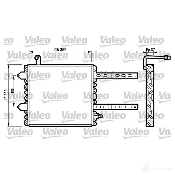 Радиатор кондиционера VALEO 816972 YKWXYUR T8 80R 240817 изображение 0