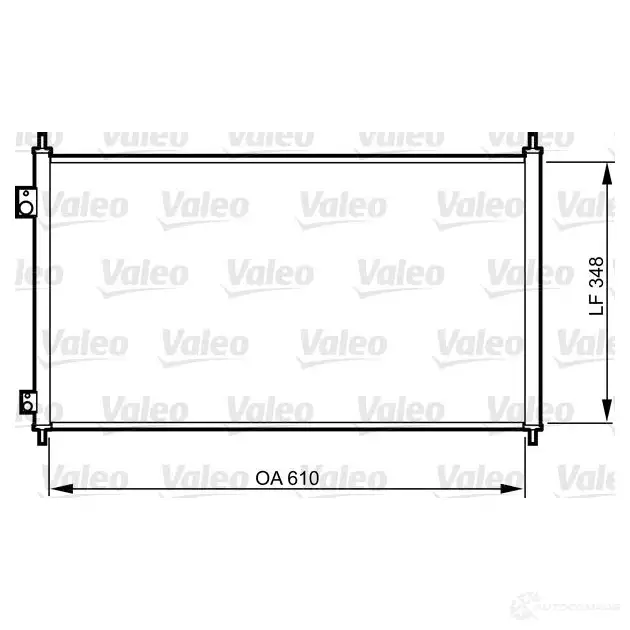 Радиатор кондиционера VALEO 241161 3276428177809 T3K3H 9 817780