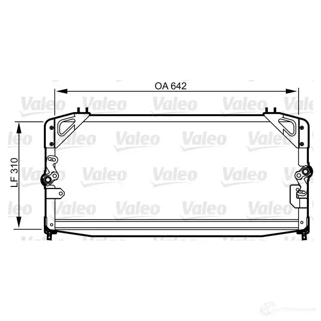 Радиатор кондиционера VALEO 7ZV 0J 240474 3276428142791 814279 изображение 0