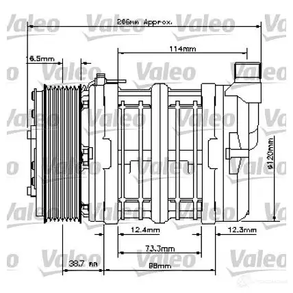 Осушитель кондиционера VALEO 3276425099081 229767 2 Y5AL 509908