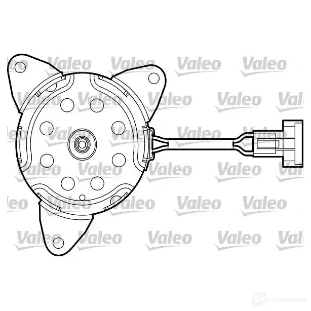 Мотор вентилятора VALEO EM1 034 2N7U3DP 698669 234313