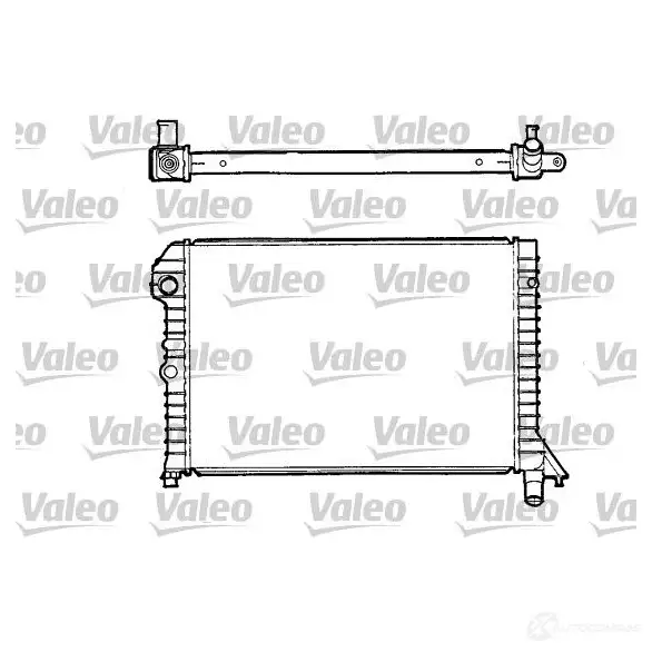 Радиатор охлаждения двигателя VALEO 239793 80V 3RY 3276428109572 810957