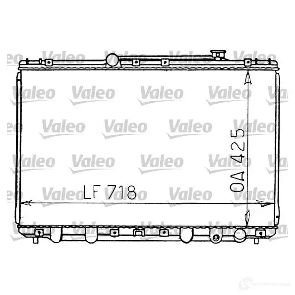Радиатор охлаждения двигателя VALEO 7TOT A 731196 236147 3276427311969