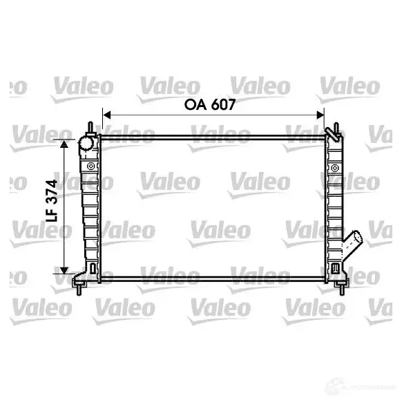 Радиатор охлаждения двигателя VALEO 237231 X76XJQ W 3276427347142 734714 изображение 0