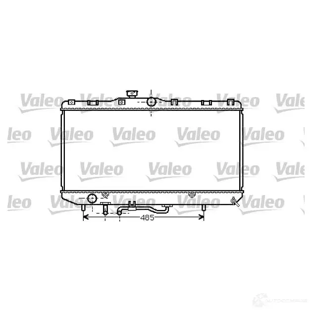 Радиатор охлаждения двигателя VALEO 734839 A3 FC1 3276427348392 237281