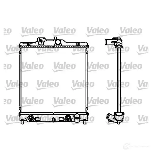 Радиатор охлаждения двигателя VALEO 236327 HT1 6VX8 3276427316315 731631 изображение 0