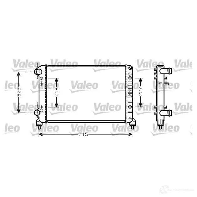 Радиатор охлаждения двигателя VALEO K9AQ1 QN 3276427342277 5992564 734227