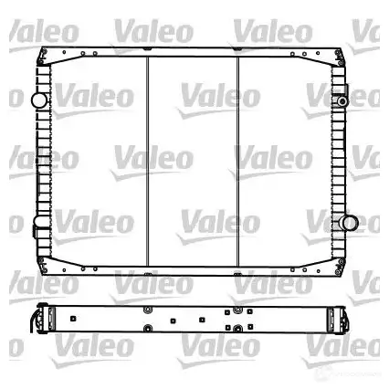 Радиатор охлаждения двигателя VALEO W2WASG 236492 1 00311046 732332