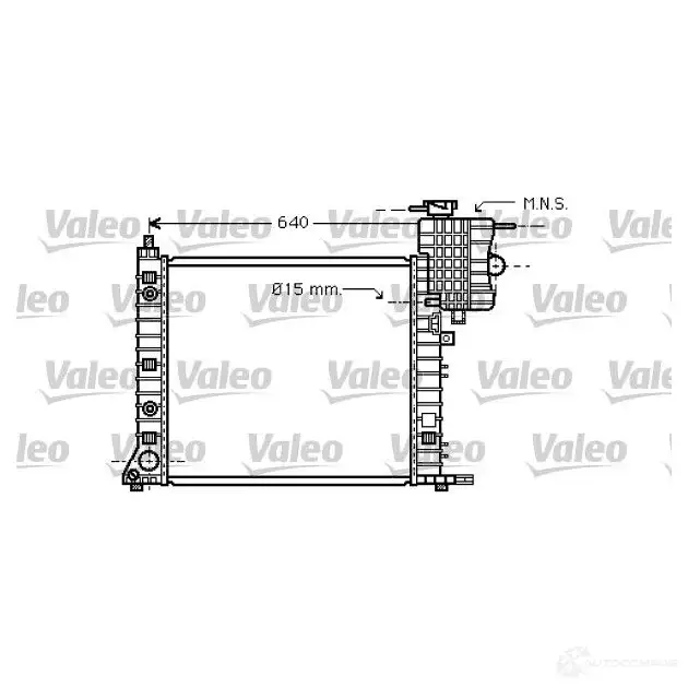 Радиатор охлаждения двигателя VALEO 237211 2AA LETV 3276427346688 734668 изображение 0