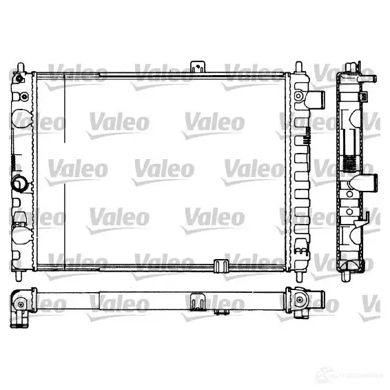 Радиатор охлаждения двигателя VALEO 883770 TA2 13 NITL0 245530