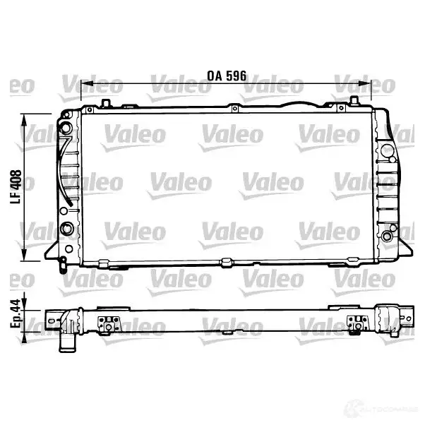 Радиатор охлаждения двигателя VALEO 731428 LPRS G 3276427314281 236230