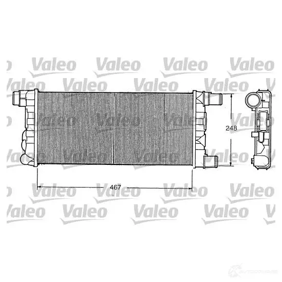 Радиатор охлаждения двигателя VALEO 235925 RM161 730520 RM1 19 изображение 0