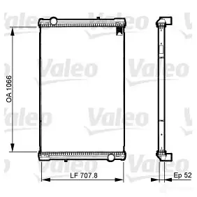 Сетка радиатора двигателя VALEO JUIQ L1 3276427335156 733515 236887