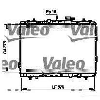 Радиатор охлаждения двигателя VALEO 3276427355253 735525 9KC C13E 1206142012