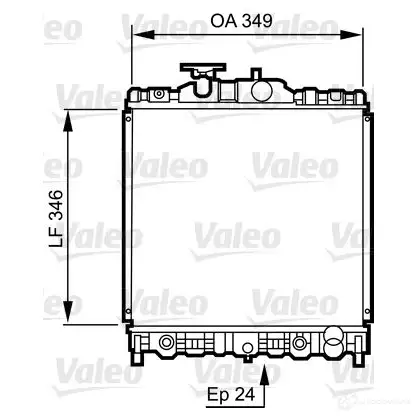 Радиатор охлаждения двигателя VALEO 3276427314731 731473 5992298 W KBB4M изображение 0