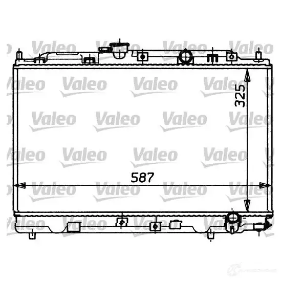 Радиатор охлаждения двигателя VALEO 3276427304138 6 AO4AS 235870 730413
