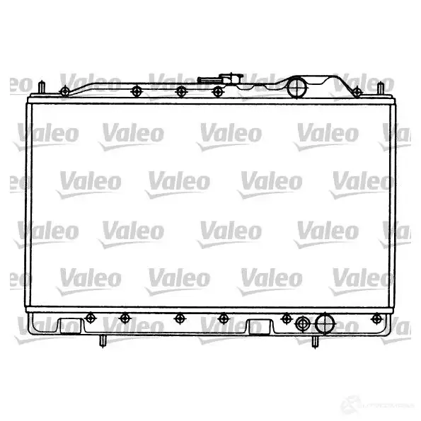 Радиатор охлаждения двигателя VALEO 731059 5992230 3276427310597 5V CL4VG