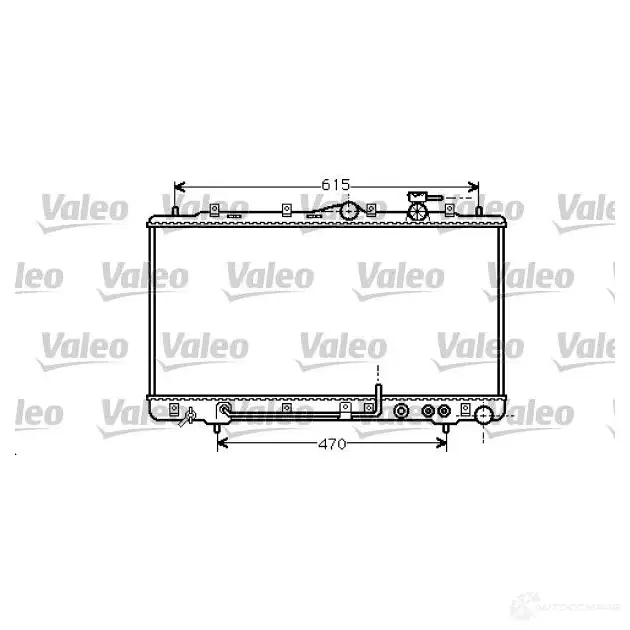 Радиатор охлаждения двигателя VALEO 237054 3276427342611 734261 80R W3 изображение 0