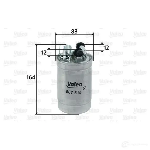 Топливный фильтр VALEO 1206064734 3276425875159 587515 V YS273 - Изображение 1