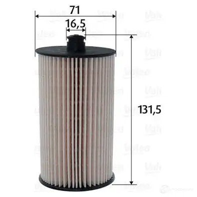 Топливный фильтр VALEO 1424237893 RR92FW S 3276425870710 587071 - Изображение 1